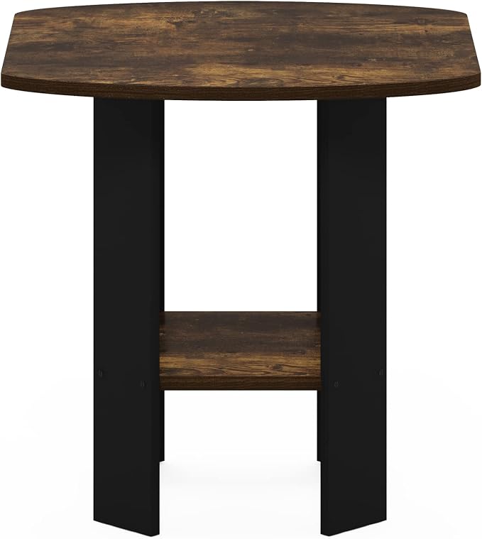 Furinno SIMPLE DESIGN Side Table, 2-Tier Modern End Table - Image 6
