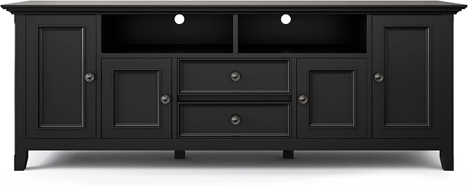 SIMPLIHOME Amherst TV Stand and Bookcase Bundle - Image 3
