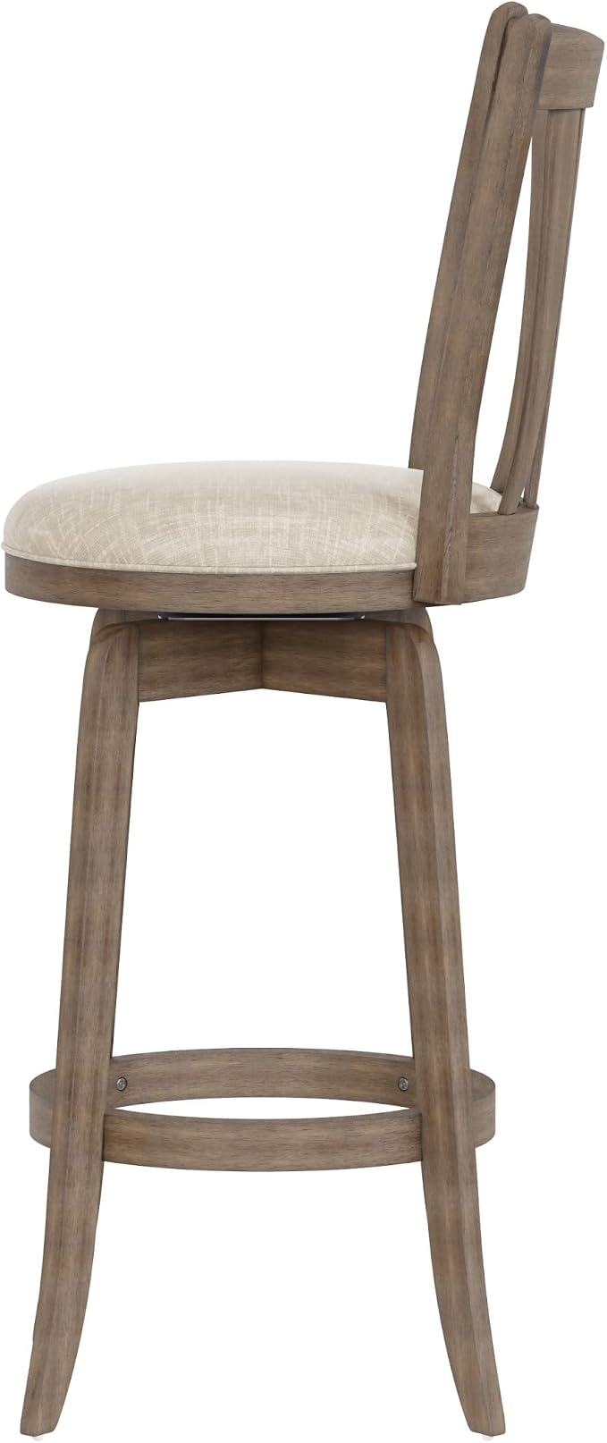 Hillsdale 29.5" Savana Wood Swival Bar Height Stool - Image 13