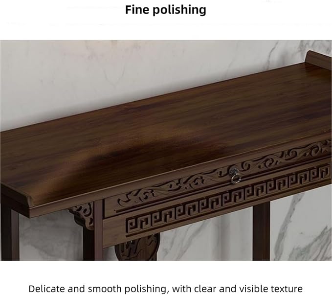 Forbidden City Asian Console Table Hallway Table - Image 3
