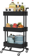Sooyee 3 Tier Utility Cart, Rolling Cart by Sooyee