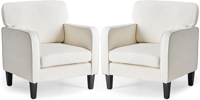 DUMOS Beige Modern Accent Chairs by DumosLifestyle