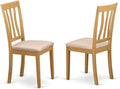 East West Furniture ANC-OAK-C Antique Dining Chairs by EastWestFurniture