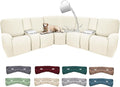 100% Waterproof Sectional Recliner Couch Covers by ROFASVCO