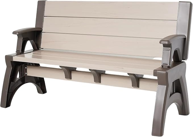 Convert-a-Bench 2-in-1 Outdoor Bench & Picnic Table by ConvertABench