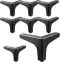 AODIOU Furniture Legs Replacement Feet: Dresser Legs 4 Inch by AODIOU