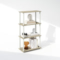 Furinno Turn-N-Tube Book Shelf, 4-Tier Bookshelf, Bookcase by Furinno-FitsYourSpaceFitsYourBudget
