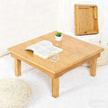 SH-tables Folding Bamboo Desk, Japanese-Style Square Table, Various Sizes by Unknown