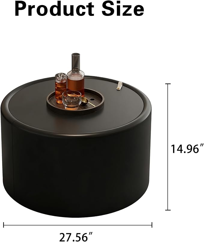 SSLine Modern Round Side Table - Image 2