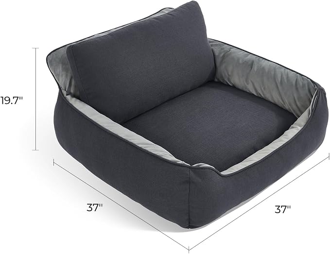 LINSY HOME Oversized Modular Sectional Sofa, Cloud Couch - Image 2