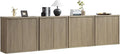 SICOTAS Buffet Cabinet with Storage 138.4" Sideboard Accent Modern Credenza by SICOTAS