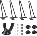 SMARTSTANDARD 9 Inch Heavy Duty Hairpin Furniture Legs, Metal Home DIY Projects by SMARTSTANDARD