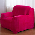 vctops 1-Piece Velvet Plush Stretch Chair Sofa Slipcover Soft Fuzzy Fluffy by vctops
