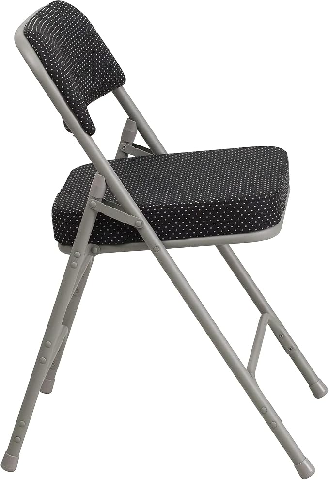 Flash Furniture HERCULES Series Premium Curved Triple Braced & Double Hinged - Image 9