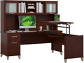Bush Home 72-Inch L-Shaped Sit to Stand Desk by BushHome