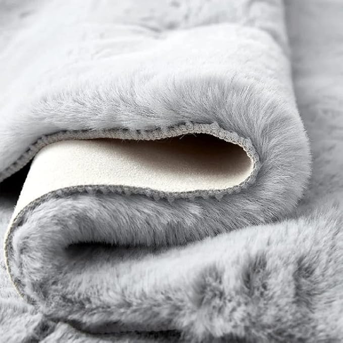 ORINOVA Faux Rabbit Fur Washable Rugs - Image 6