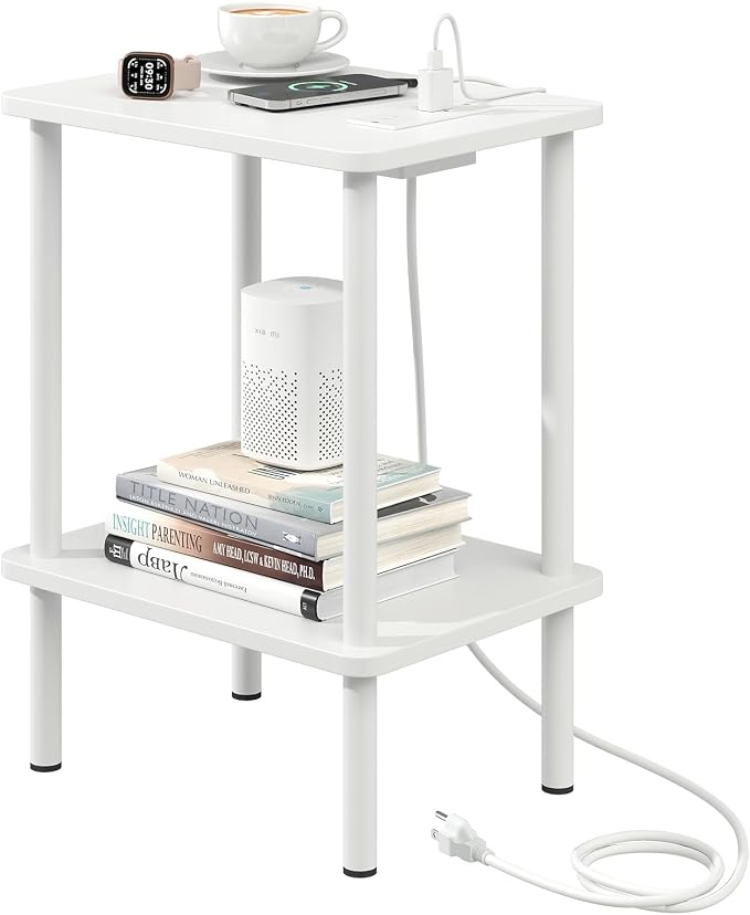 Apicizon 2 Tier End Table, Small Side Table - Image 9