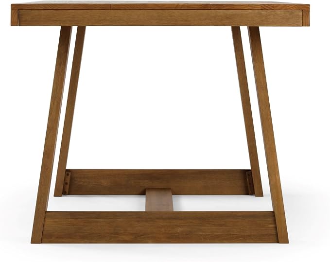 Plank+Beam 72 Inch Farmhouse Dining Table, Solid Wood Rustic Kitchen Table - Image 7