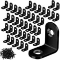 Vicuna R 40PCS L Brace, Stainless Steel Corner Brace, Metal Right Angle Bracket by Vicuna+R