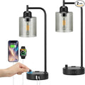 Industrial Desk Lamps for Office Set of 2 by Innqoo