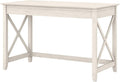 Bush Home Key West 48W Writing Desk in Linen White Oak by BushHome