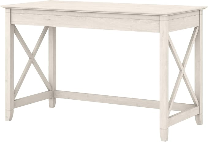Bush Home Key West 48W Writing Desk in Linen White Oak by BushHome