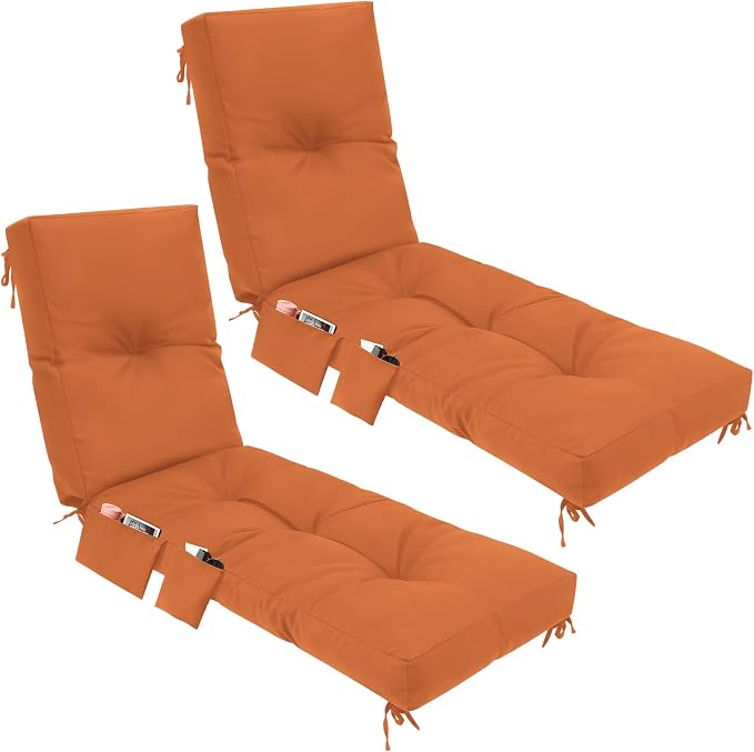 Kigley Outdoor Chaise Lounge Cushions by Kigley