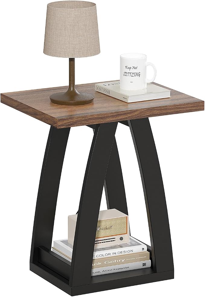FROMJBEST End Table, Side Table, Nightstand, Sofa Side Table by FROMJBEST