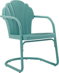 Crosley Furniture Tulip 2-Piece Outdoor Chair Set, Retro Metal Patio Chairs by CrosleyFurniture