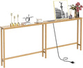 VASMIA 70.9 Inch Narrow Console Table by VASMIA