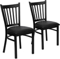 Flash Furniture Hercules Series Vertical Back Metal Restaurant Chairs, by FlashFurniture