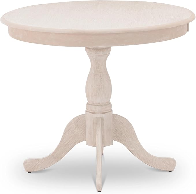 East West Furniture AMT-ABC-TP Antique Modern Kitchen Table - Image 4
