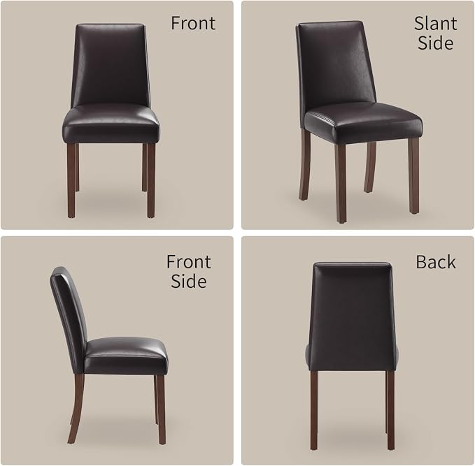 Dining Chairs Set of 4, Modern Dining Room Chairs - Image 8
