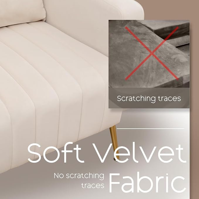 Modern Accent Chair Upholstered Living Room Chair, High Back Arm Chair - Image 5