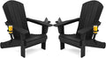 SERWALL HDPE Folding Adirondack Chair by SERWALL