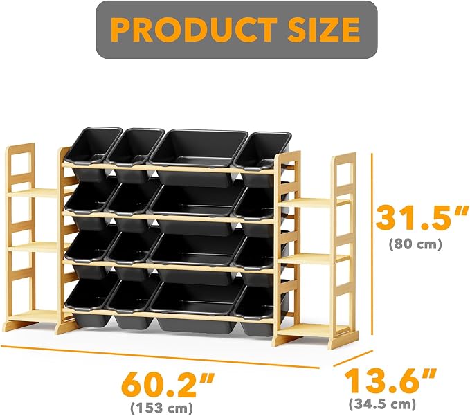 SpaceAid Toy Storage Organizer - Image 2
