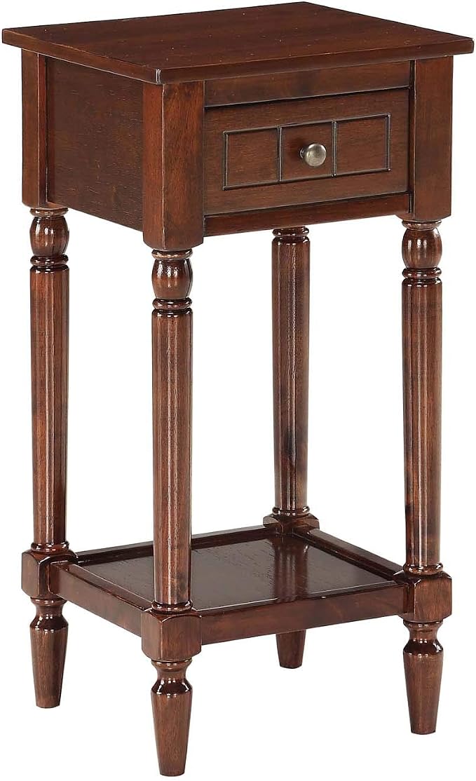 Convenience Concepts French Country Khloe 1 Drawer Accent End Table 14" by ConvenienceConcepts