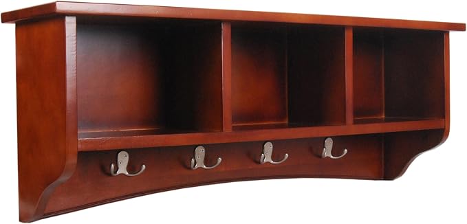 Shaker Cottage Wall-Mounted Coat Rack - Image 8