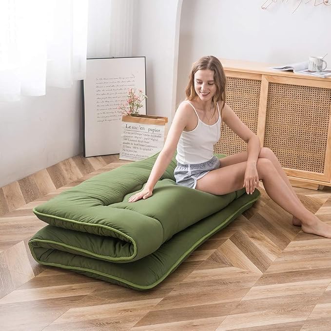 MAXYOYO Japanese Floor Mattress Futon Mattress, Thicken Tatami Mat Shiki Futon - Image 5