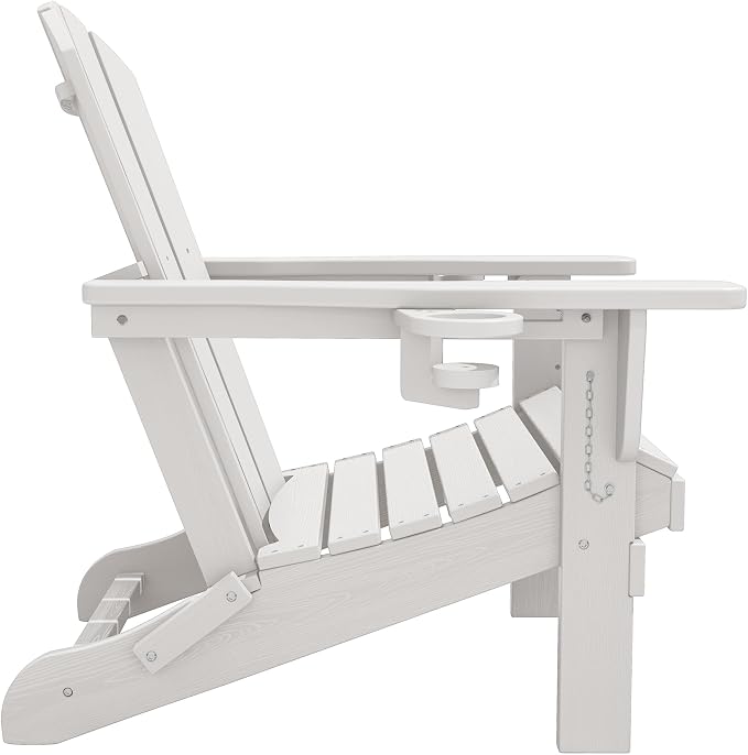 SERWALL Adirondack Chair with Cup Holders - Image 11