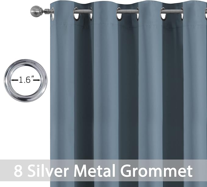 Yakamok Blackout Curtains 72 Inch Length - Image 3