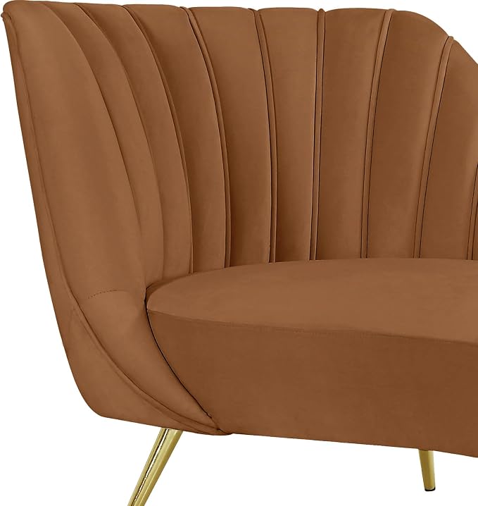 Meridian Furniture 622Saddle-Chaise Margo Collection Modern | Contemporary - Image 4