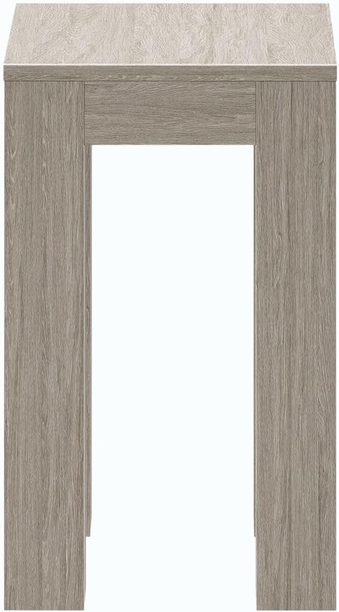 Plank+Beam Modern Rectangular Side Table, Slim Side Table - Image 4