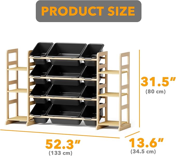 SpaceAid Toy Storage Organizer - Image 2