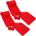 Wenqik 2 Pcs Outdoor Chaise Lounge Cushion by Wenqik