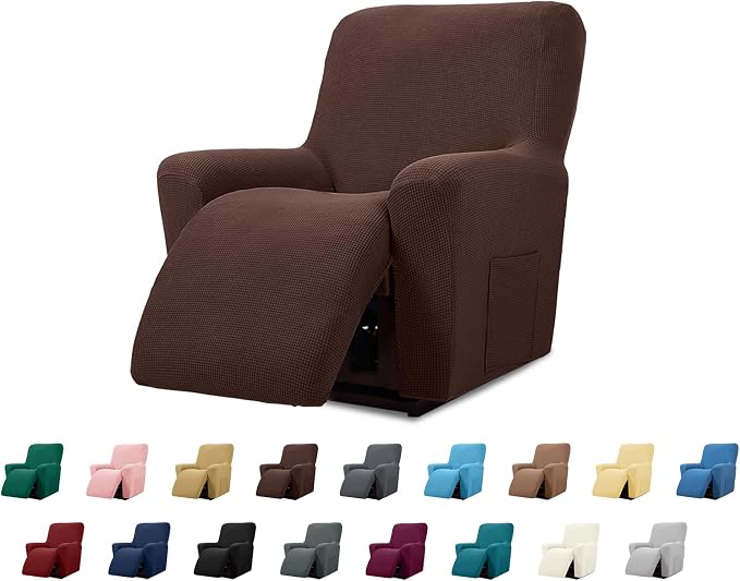 Cupuamon Recliner Chair Covers, Lazy Boy Recliner Covers Stretch Reclining by Cupuamon