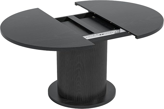 43.3 inch 59 inch Adjustable Size Round Dining Table - Image 6