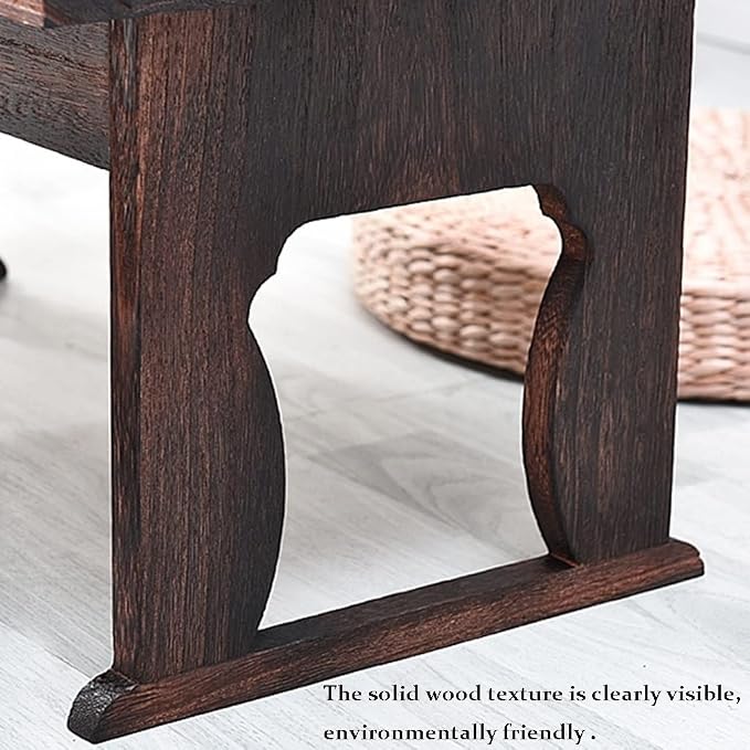 Vintage Japanese Wooden Foldable Low Table - Image 6