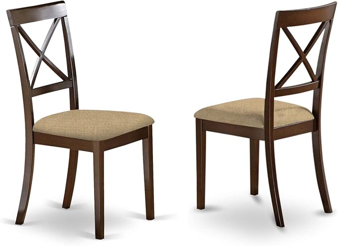 East West Furniture BOC-CAP-W Boston Dining Room Chairs - Image 4