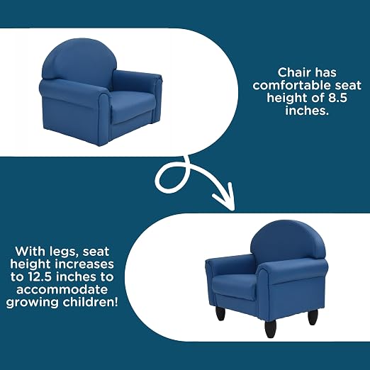Children's Factory As We Grow Toddler Chair, Deep Water, Flexible Seating - Image 4